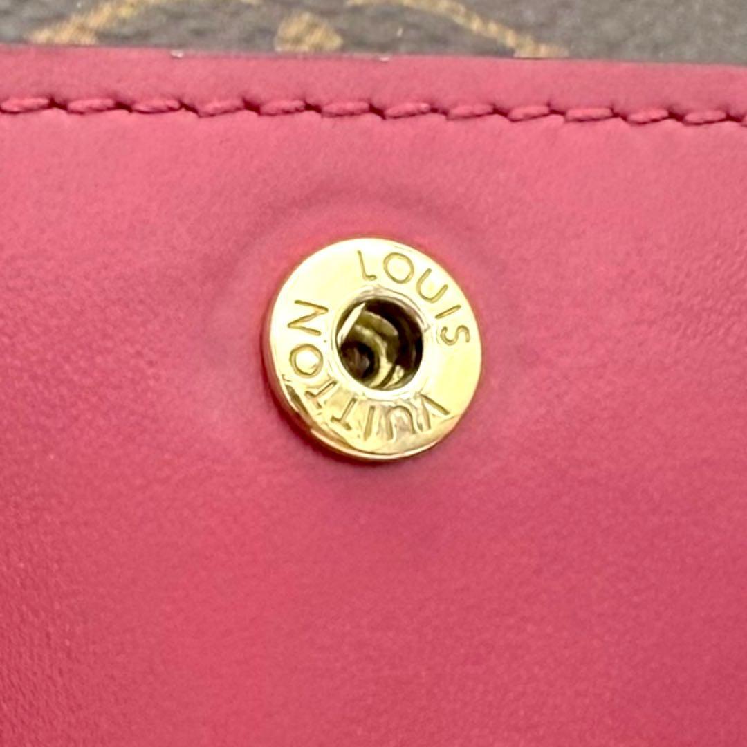 【美品】　ルイヴィトン 折り財布 ポルトフォイユ ジュリエット モノグラム