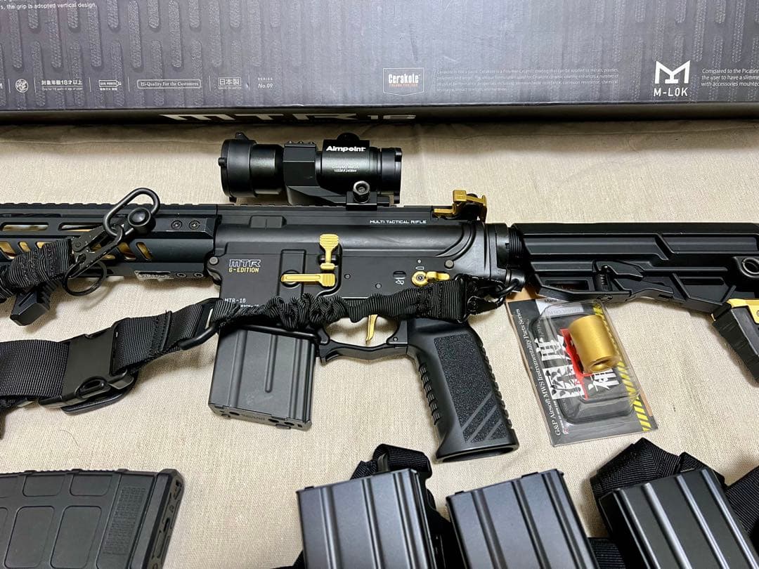 【美品】東京マルイ MTR16-g edition + 内部カスタム&装備一式