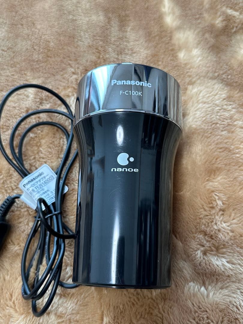 パナソニック 車載用空気清浄機 ナノイー発生器 ブラック F-C100K-K