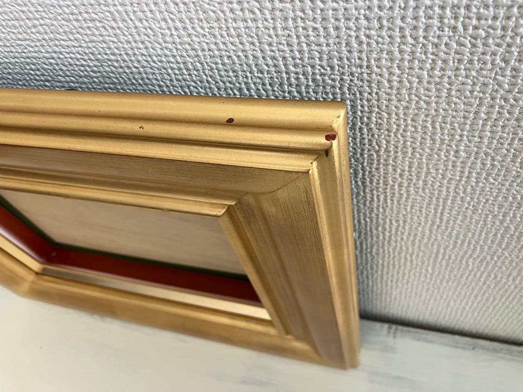 ☆ 西村拡人 HiRoTo 赤富士 富士山 真作 絵画 油絵 ♪ SM 額縁