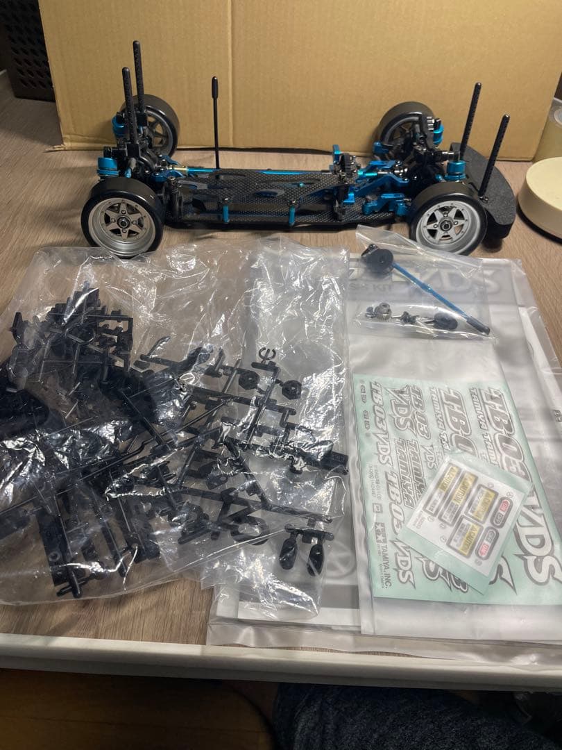 タミヤTB-03 VDS シャーシ メカ付き