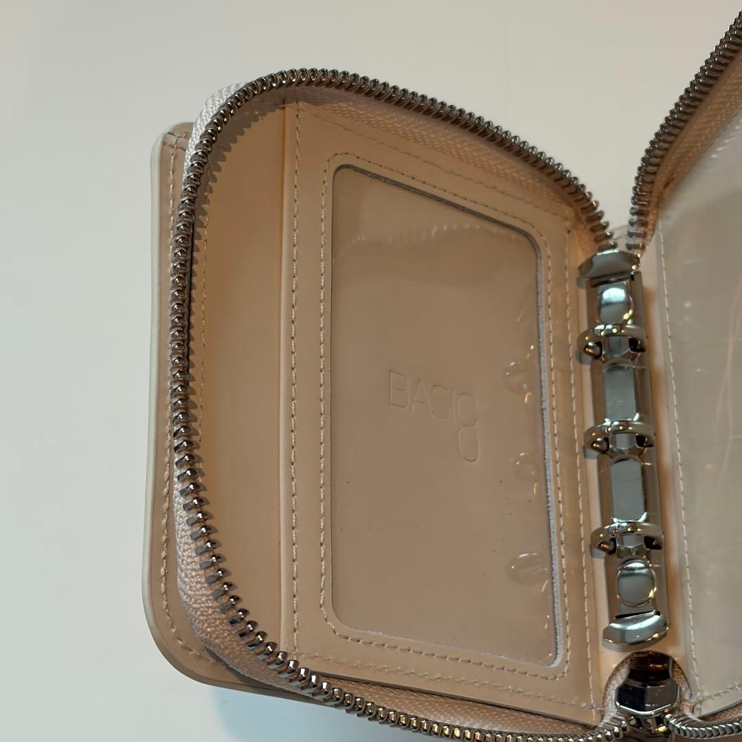 バインダー ウォレット アイボリー 韓国 貯金