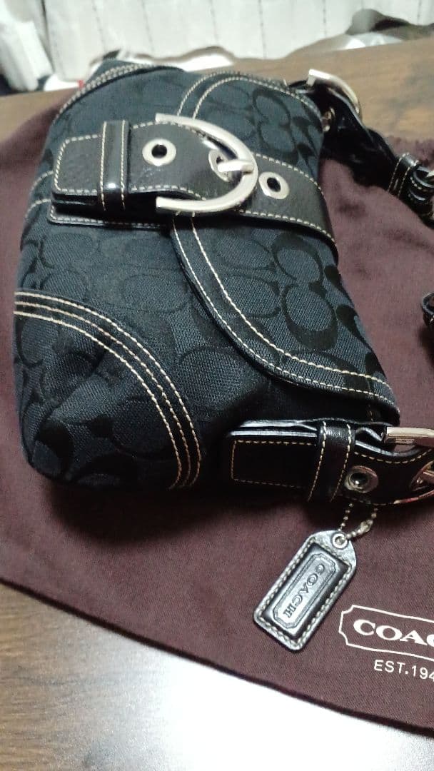 COACH ショルダーバッグ ブラック
