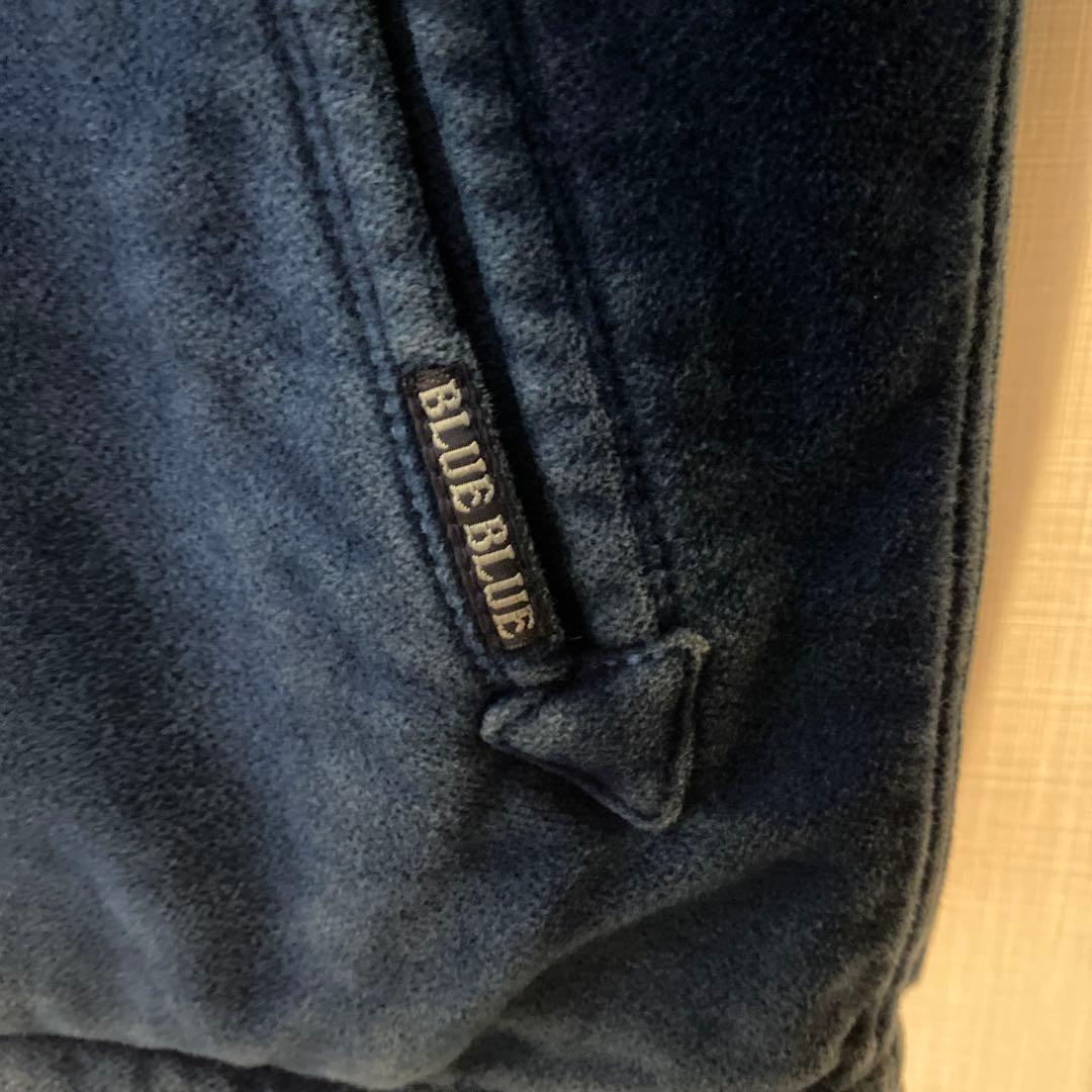 BLUE BLUEインディゴ リバーシブルジャケット 迷彩