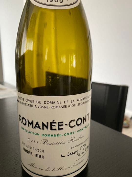 DRC ロマネ・コンティ 2013 ※空瓶 Yahoo!オークション -「ロマネ