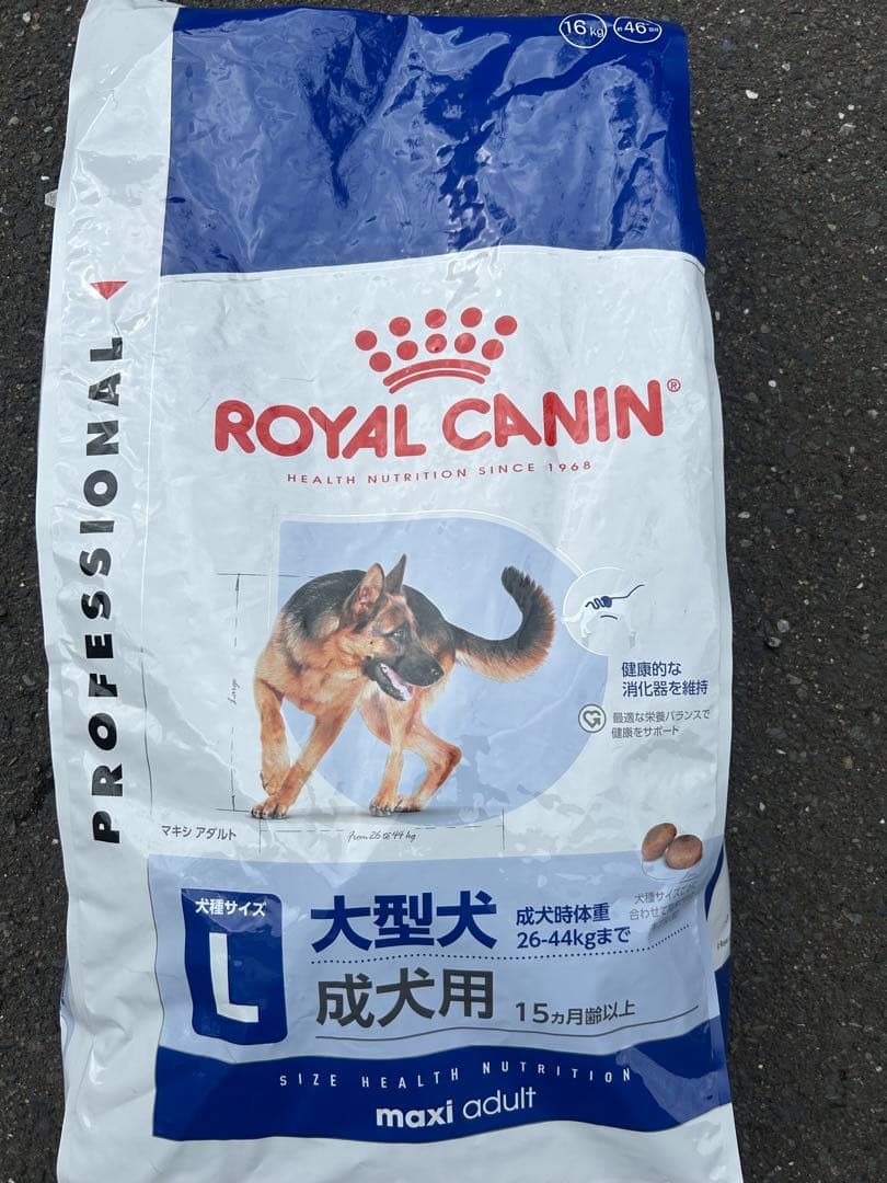 ロイヤルカナン　マキシアダルト16kg★平日発送手続き致します★ ロイヤルカナン マキシアダルト 16㎏ ロイヤルカナン マキシパピー大粒