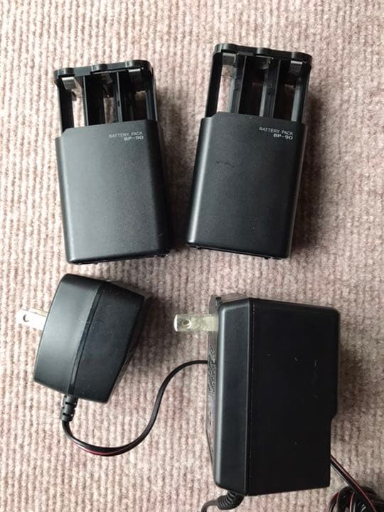 動作品】【icom IC-24】144/430MHz FMトランシーバー＋電源