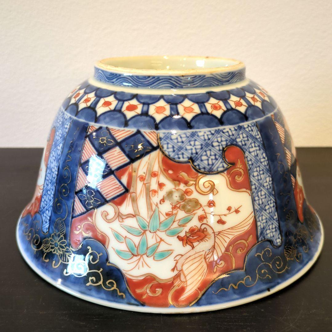 古伊万里焼 色絵 金彩 鉢 盛鉢