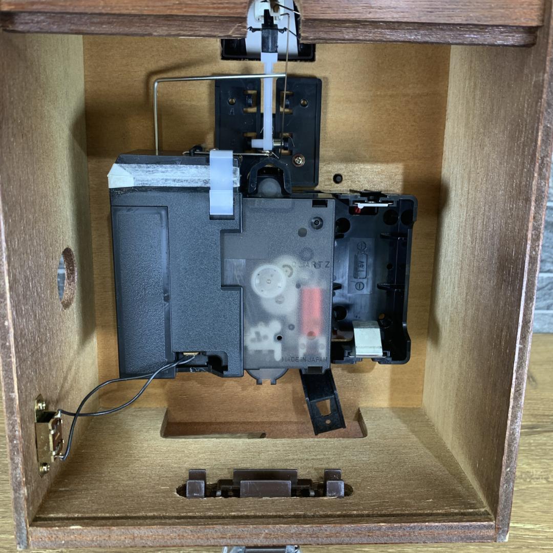 りさ　希少新品　CITIZEN　木製鳩時計　メイソン　4MJ234-B06