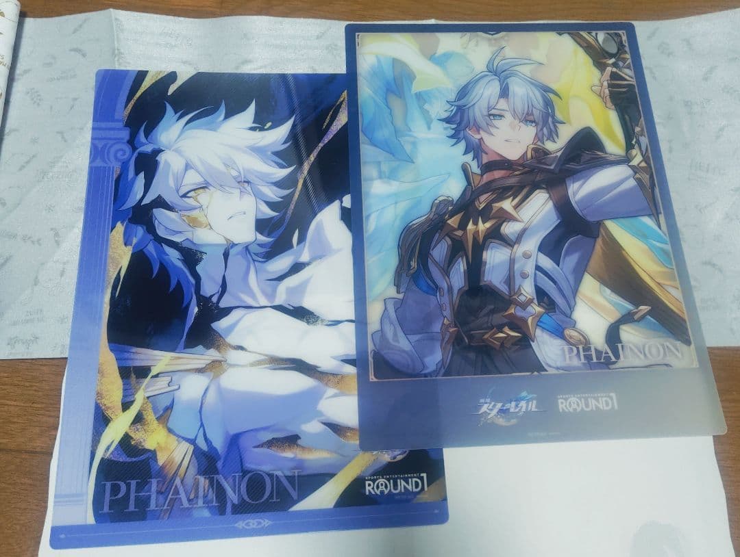 ファイノン スターレイル ラウンドワンコラボ 前後半 プラマット2枚