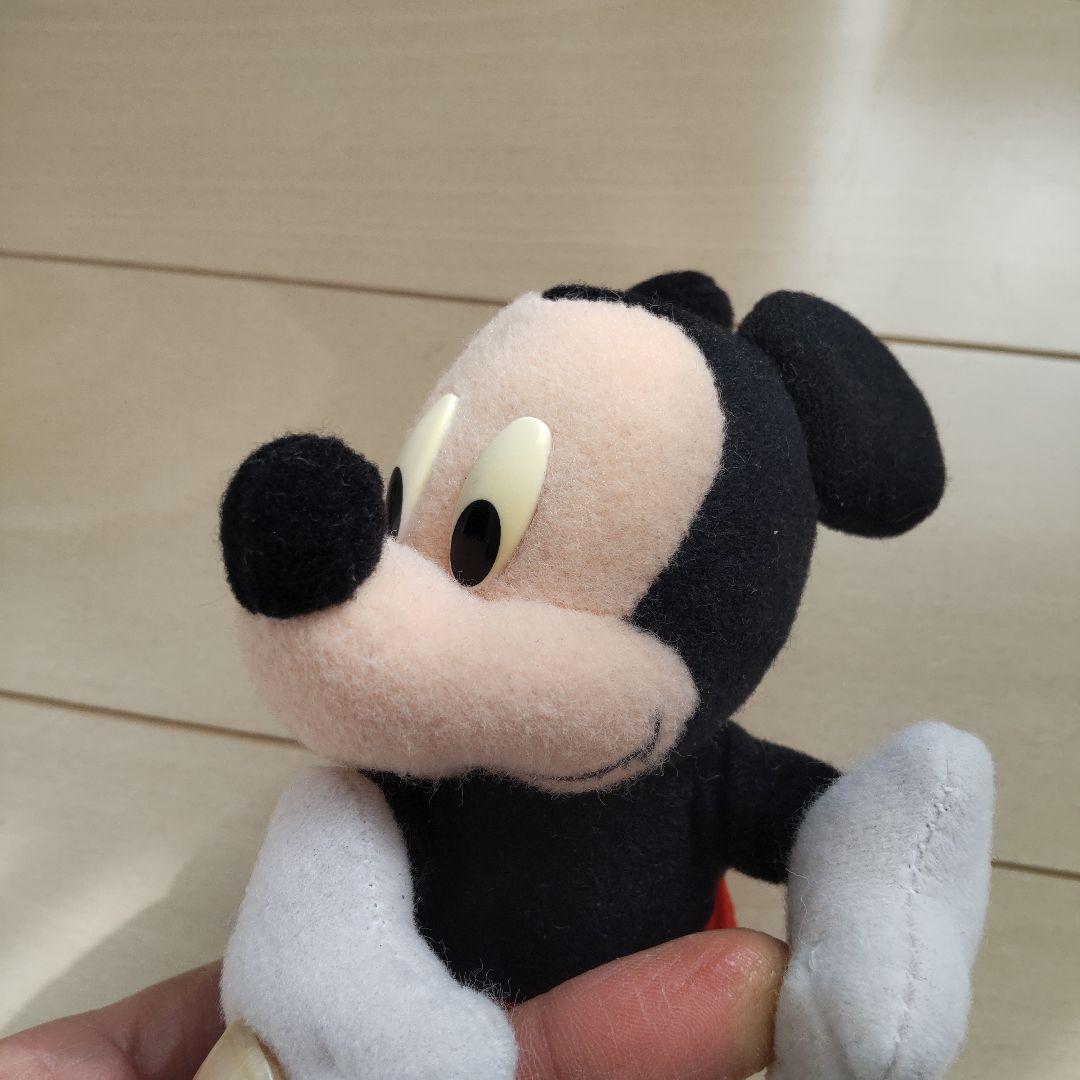 ミッキー ミニー ぬいぐるみバンド クリップ レア