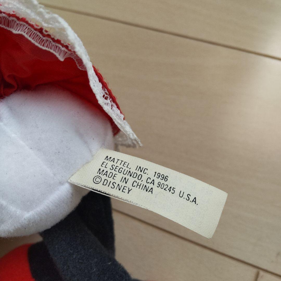 ミッキー ミニー ぬいぐるみバンド クリップ レア