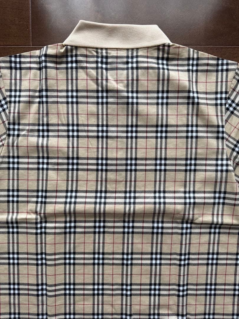新品未使用タグ付き未開封 99-00's BURBERRYチェックポロシャツS