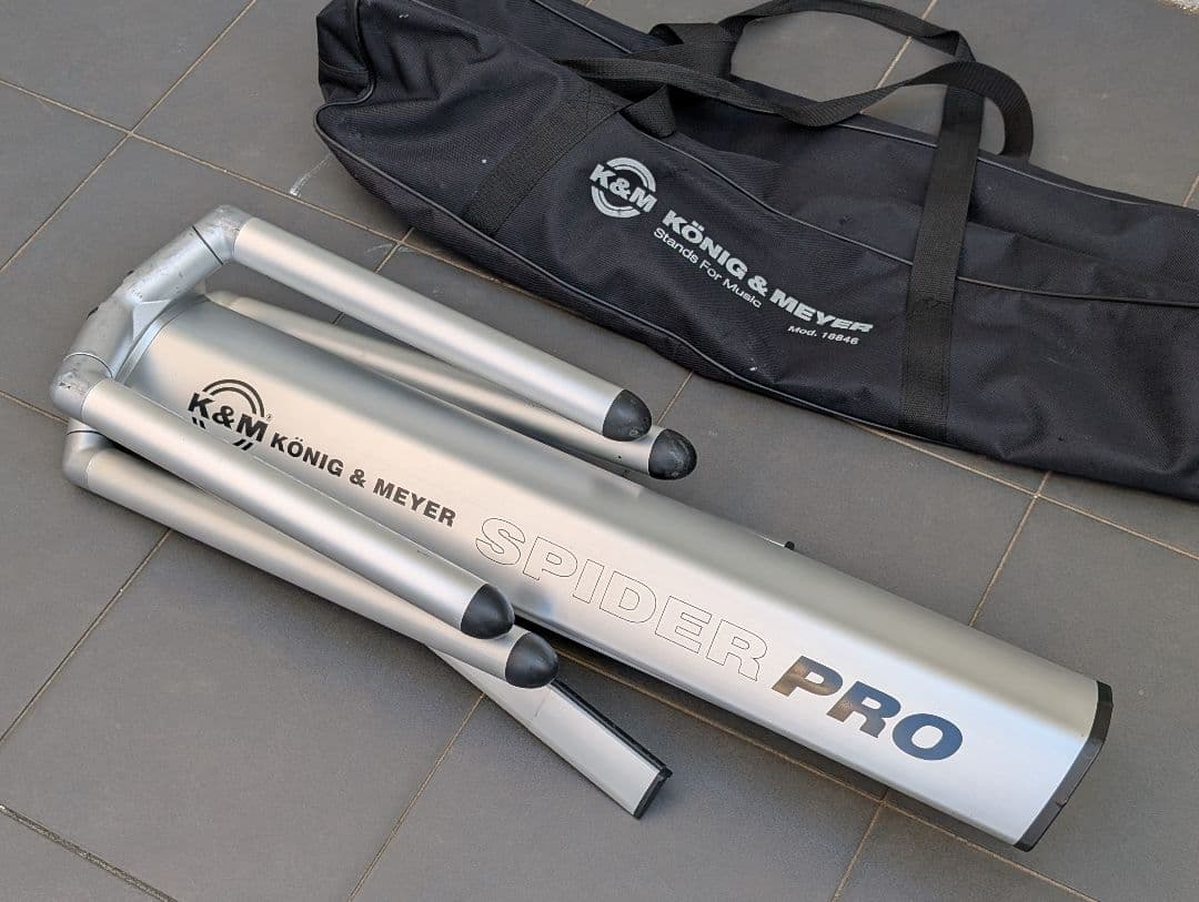 美品USED】キーボードスタンド K&M baby spider pro - メルカリ