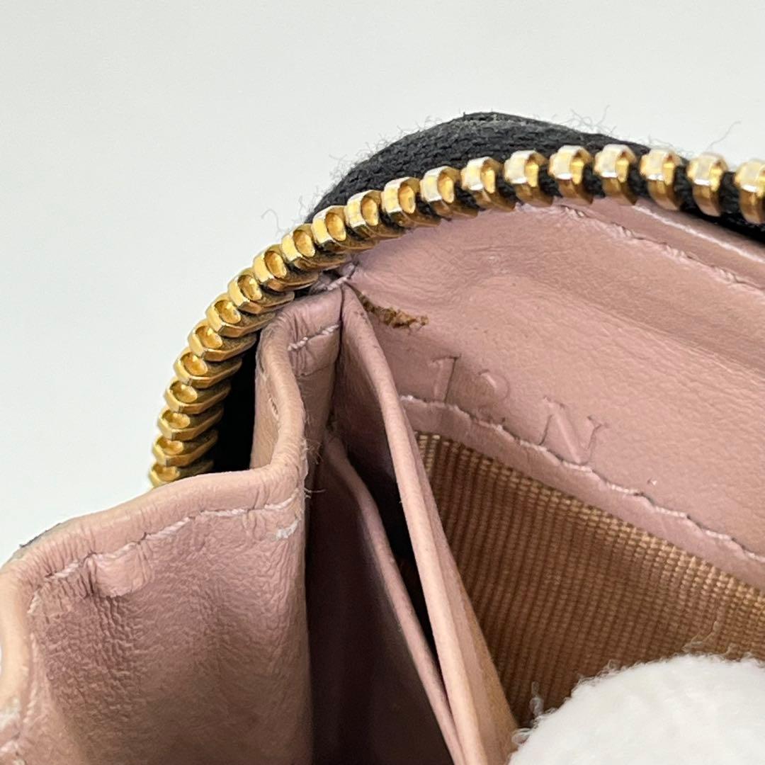 PRADA ケース カードケース ラウンドファスナー ロゴ金具 付属品付き