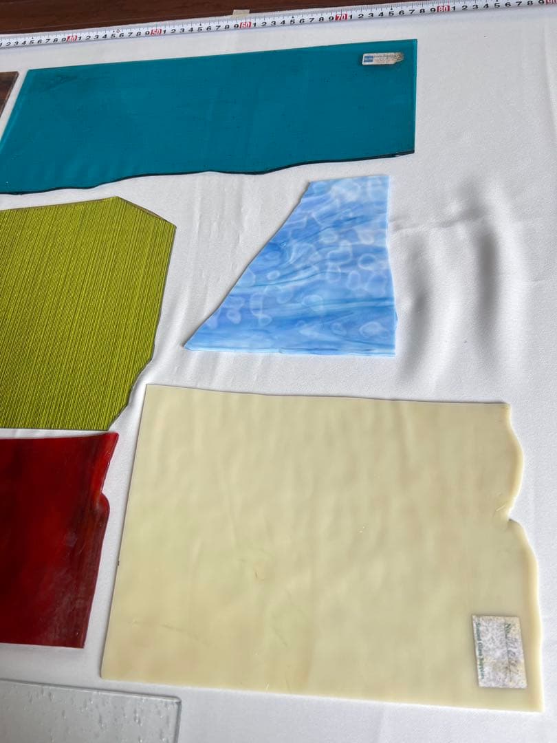 ①ステンドグラス板ガラスウロボロスヤカゲニブルザイ