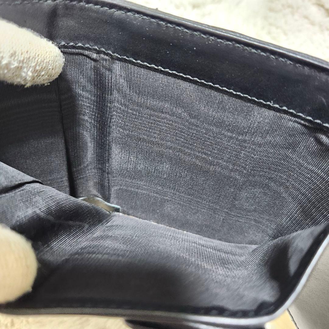 ✨極美品　人気✨ドルガバ　三つ折り　ディボーション　ブラック　レザー　金具