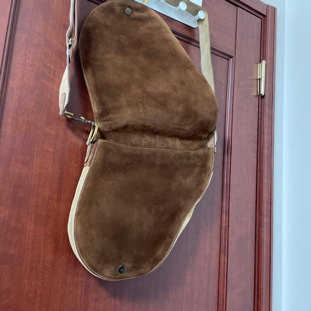 あ　美品　希少クリスチャンディオール　Dior サドル　ハラコ