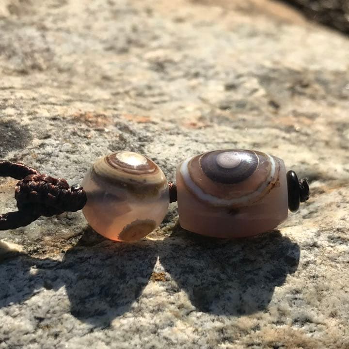 握り斧 サヌカイト 石器 394 原始時代模写