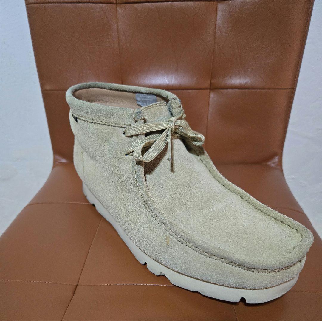 クラークス ビームス別注 コラボ ワラビー ゴアテックス 防水スエード