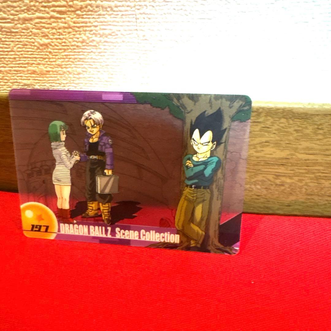 ベジータファミリー トレカ ドラゴンボールZ 鳥山明 トランクス 家族 当時物