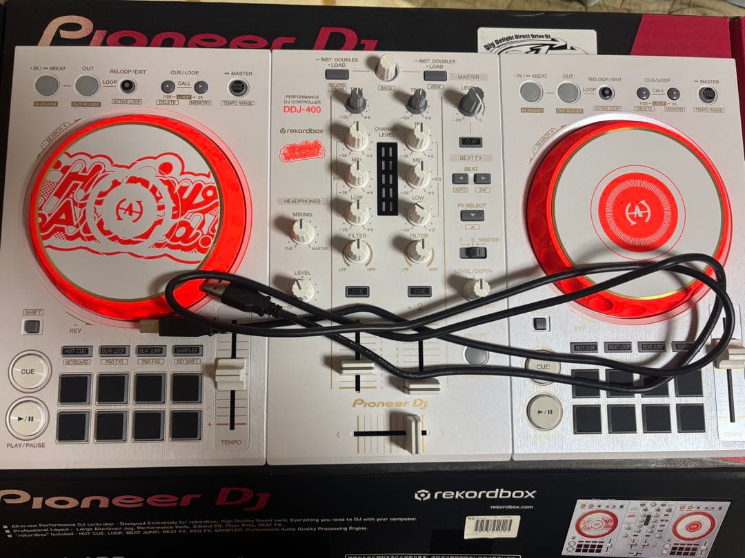 L　Pioneer DJコントローラー DDJ400-HA 限定モデル L Pioneer DJコントローラー DDJ400-HA 限定モデル Pioneer DJ DDJ-400