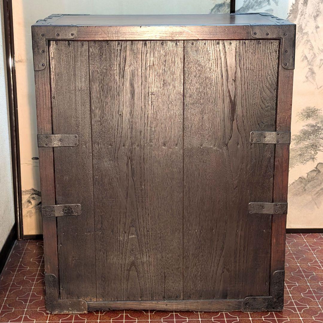 舟箪笥 帳場家具 時代家具 時代箪笥 骨董品 アンティーク レトロ 船