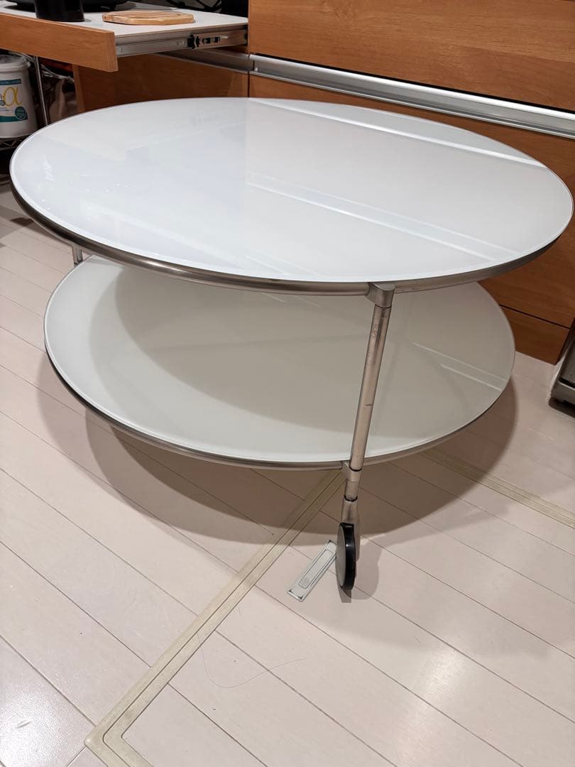 IKEA STRIND オールドイケア ガラステーブル IKEA オールドイケア