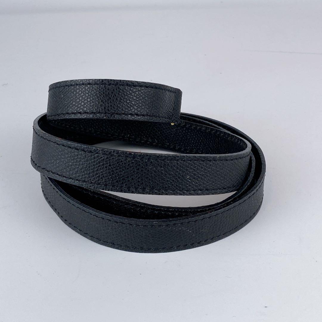 セリーヌ 2way ドーム型 オールレザー シボ革 ショルダー クロスボディ