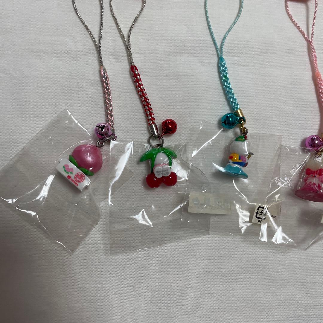 新品◆ハローキティ ご当地キティ 根付けストラップ 山梨県 7個セット◆匿名配送