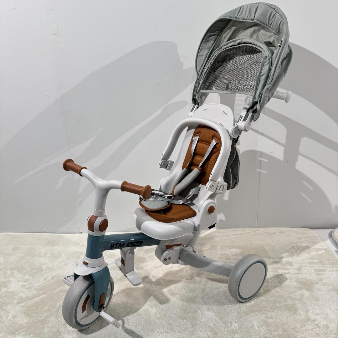 子供用三輪車 7in1 完全折りたたみ 三輪車のりもの 手押し793-140