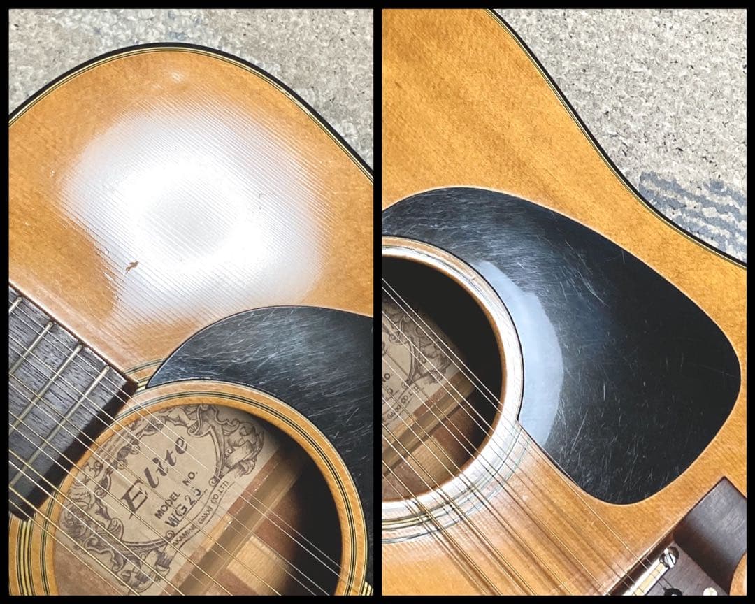 希少！】Elite 12弦ギター WG25 ジャパンヴィンテージ アコギ