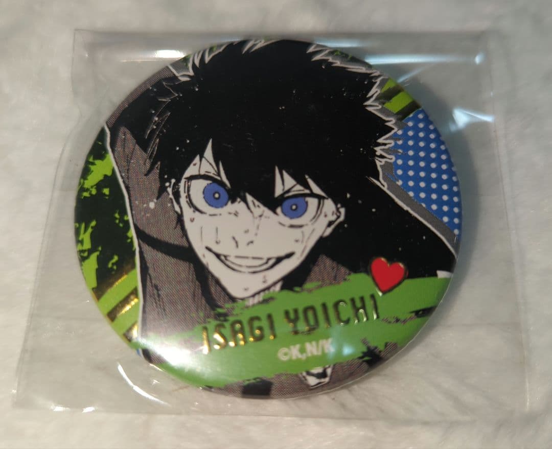 【15日月曜までの限定価格】ブルーロック ジュエル缶バッジ バレンタイン 潔世一 15日月曜までの限定価格】ブルーロック ジュエル缶バッジ バレンタイン