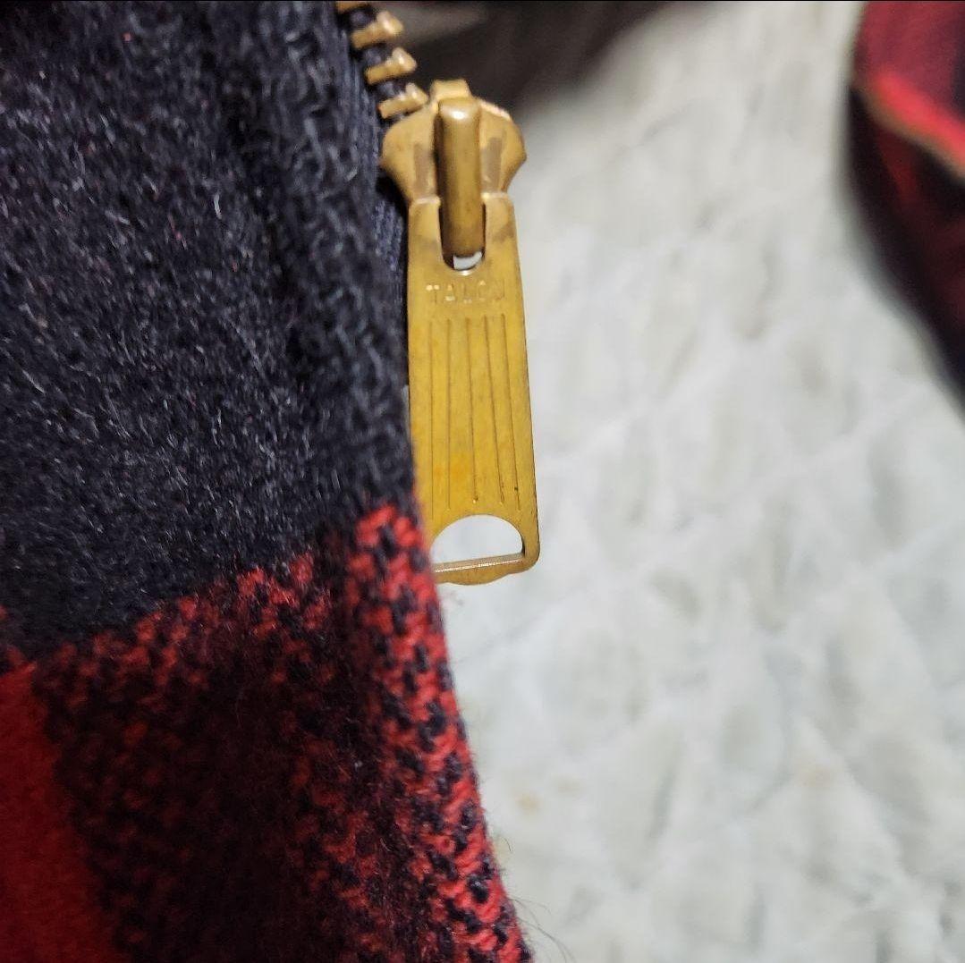 50s FIVE BROTHER バッファローチェック ウールジャケット L - メルカリ