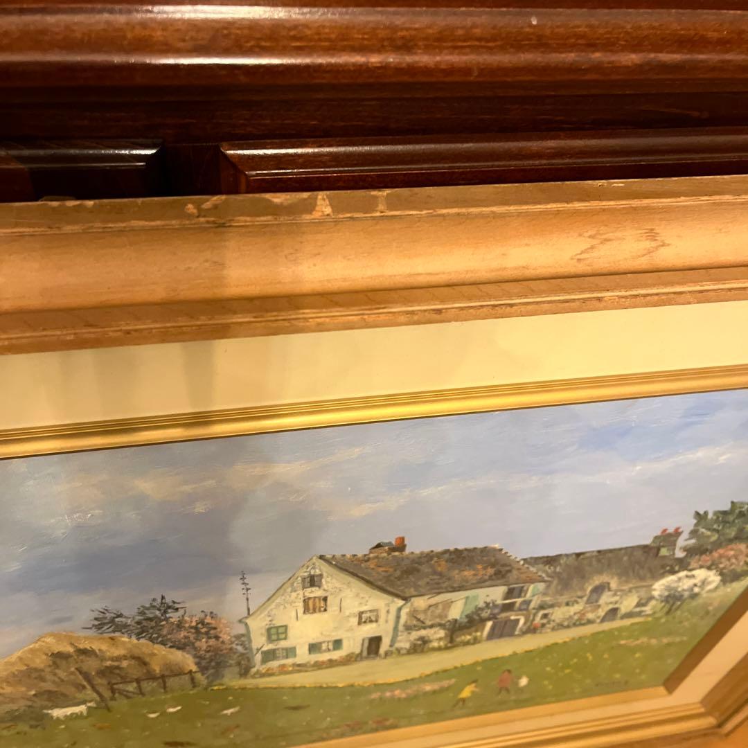 【更に値下げしました】油絵画《TIVOLY》