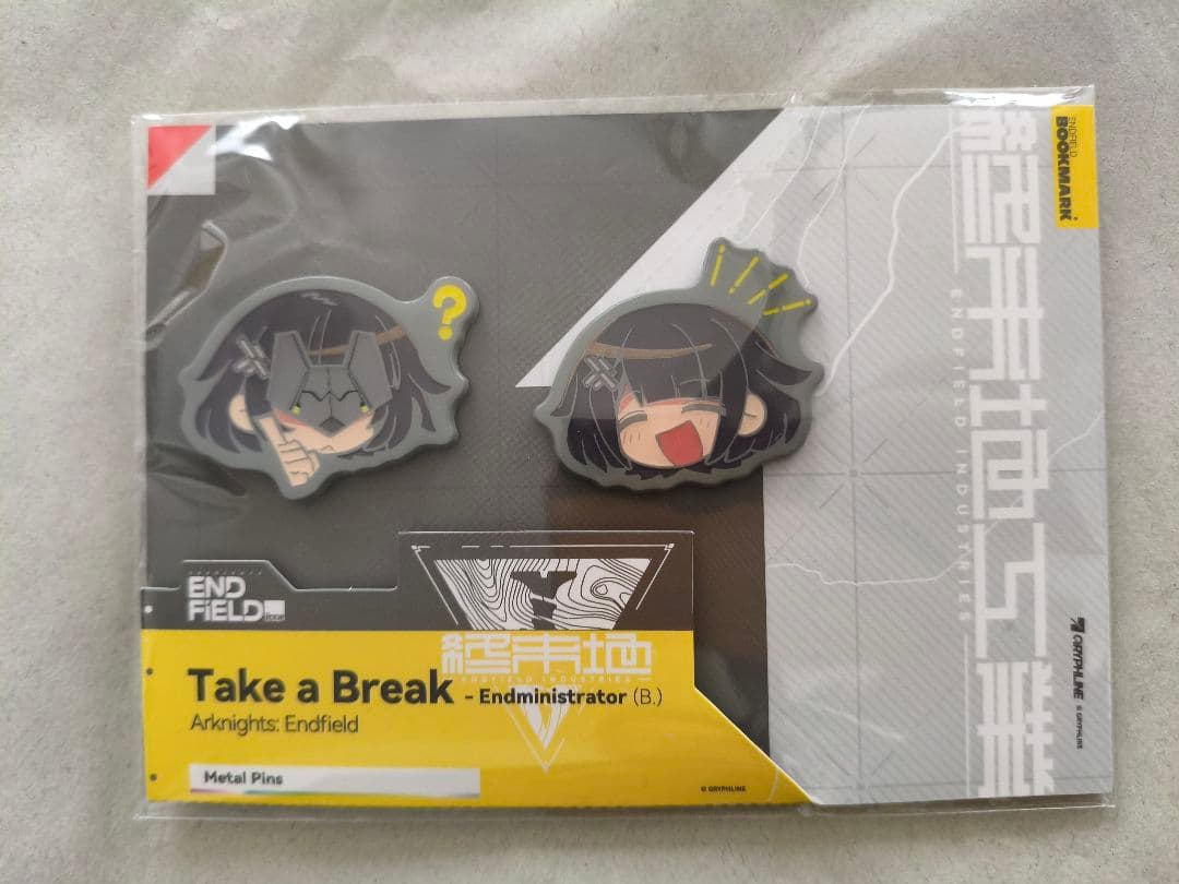 管理人 B ピンバッジ ひと休み アークナイツ エンドフィールド - メルカリ