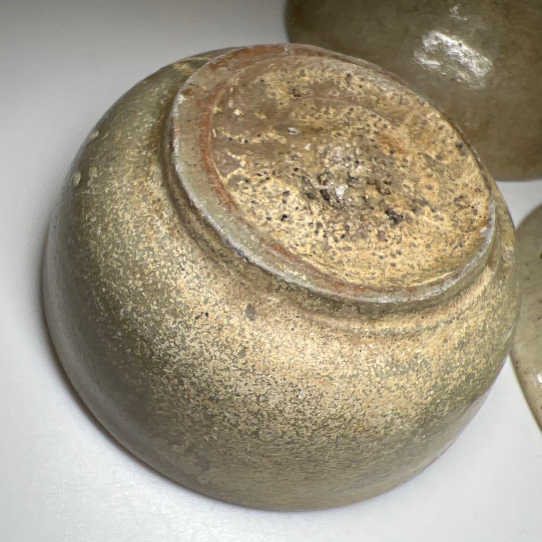 16~19世紀 高麗青磁皿、茶碗3客 東Y7-0806① トヒコ - メルカリ