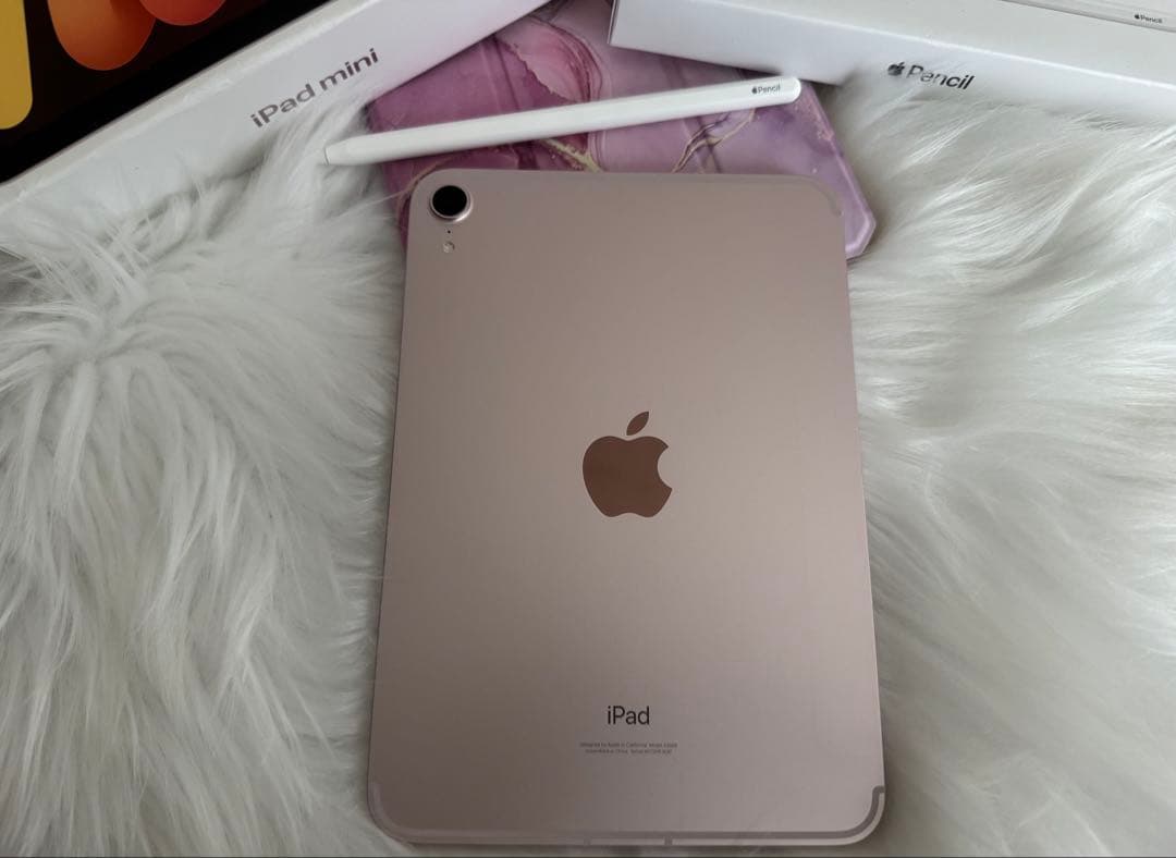 iPad mini (第6世代) ピンク + Apple Pencil 2