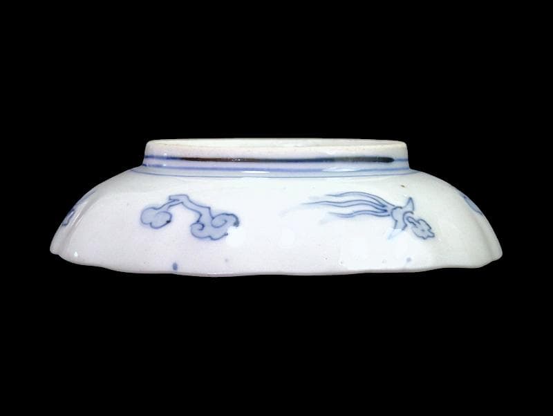 古伊万里 金襴手 鳳凰に龍の図 4寸皿 4枚 D43AS-fbuy5 - メルカリ