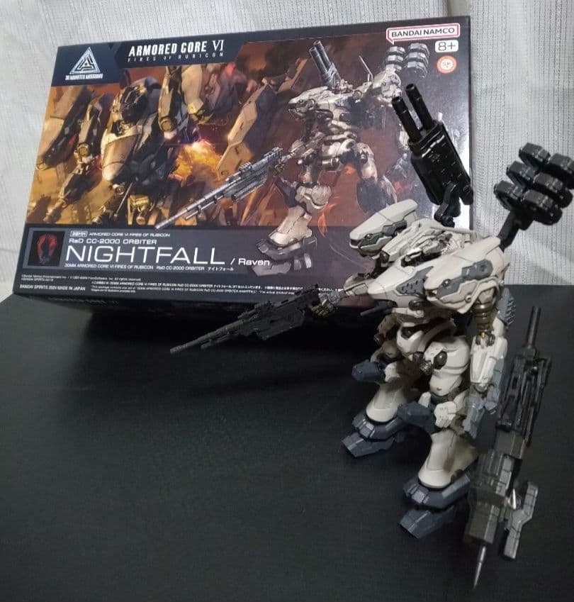 30MM ARMORED CORE Ⅵ ナイトフォール組み立て塗装済み完成品