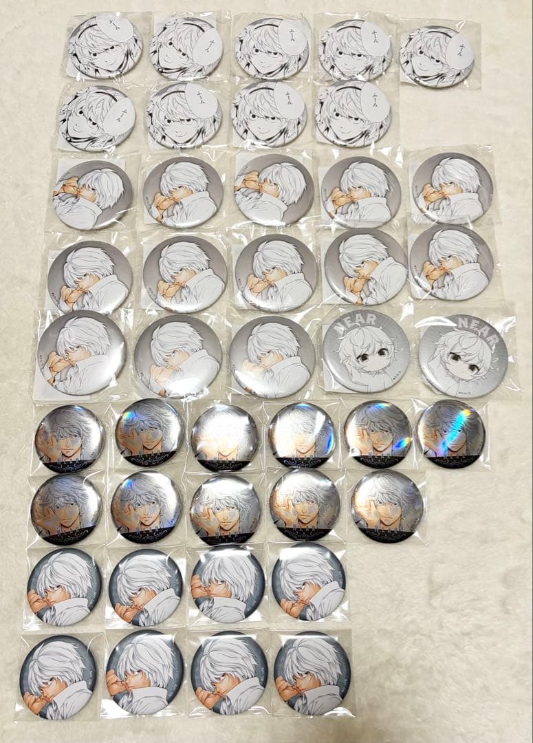 デスノート ニア 缶バッジ まとめ売り DEATH NOTE デスノート ニア 缶バッジ ラッキー缶バッジ - メルカリ