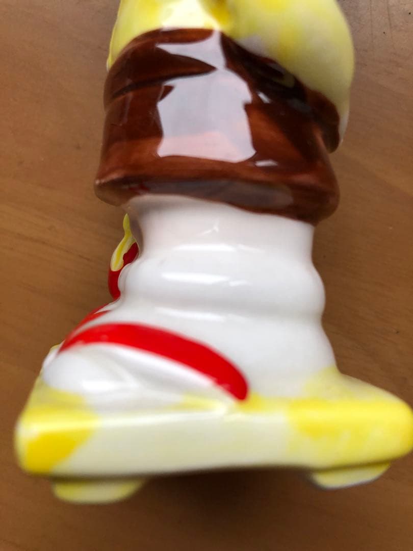 最終値下げ　希少！美品　じゃりン子チエ貯金箱　陶器製