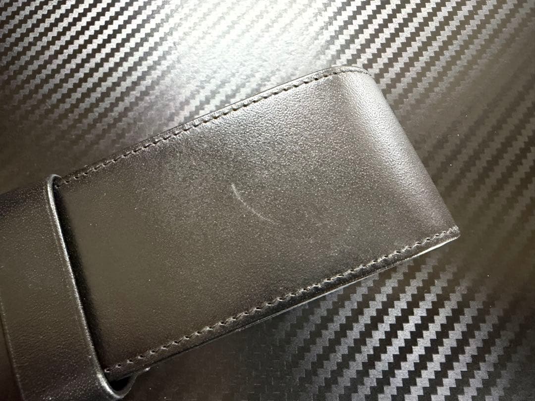 極美品 モンブラン ペンケース 2本挿し シエナ・レザー ケース