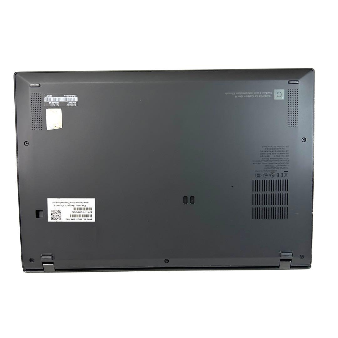 美品 Lenovo X1 Carbon Gen8 バッテリー超良好 Office ThinkPad X1