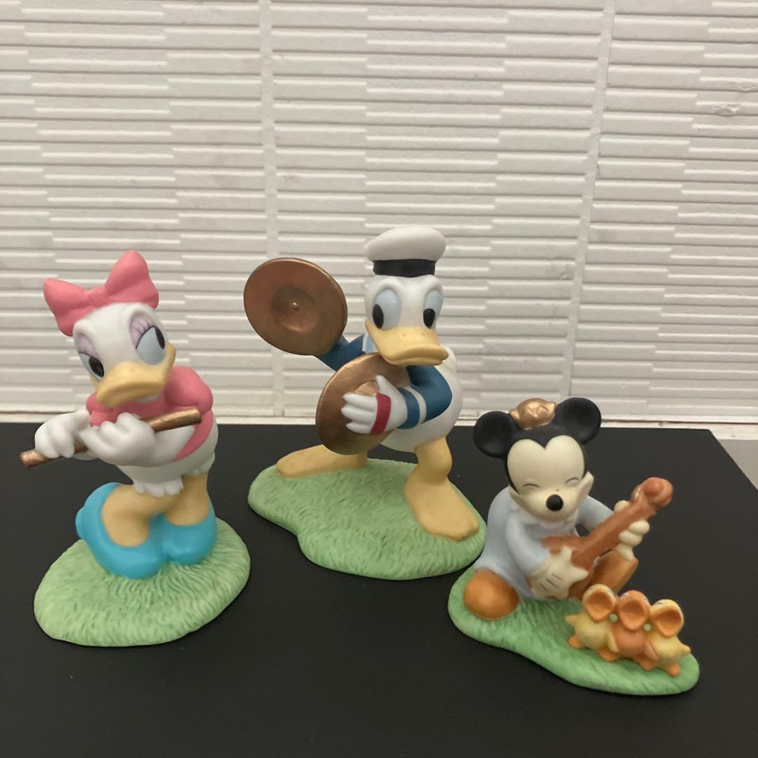 ディズニー 陶器置物 フィギュアリンワールド オーケストラ 音楽隊