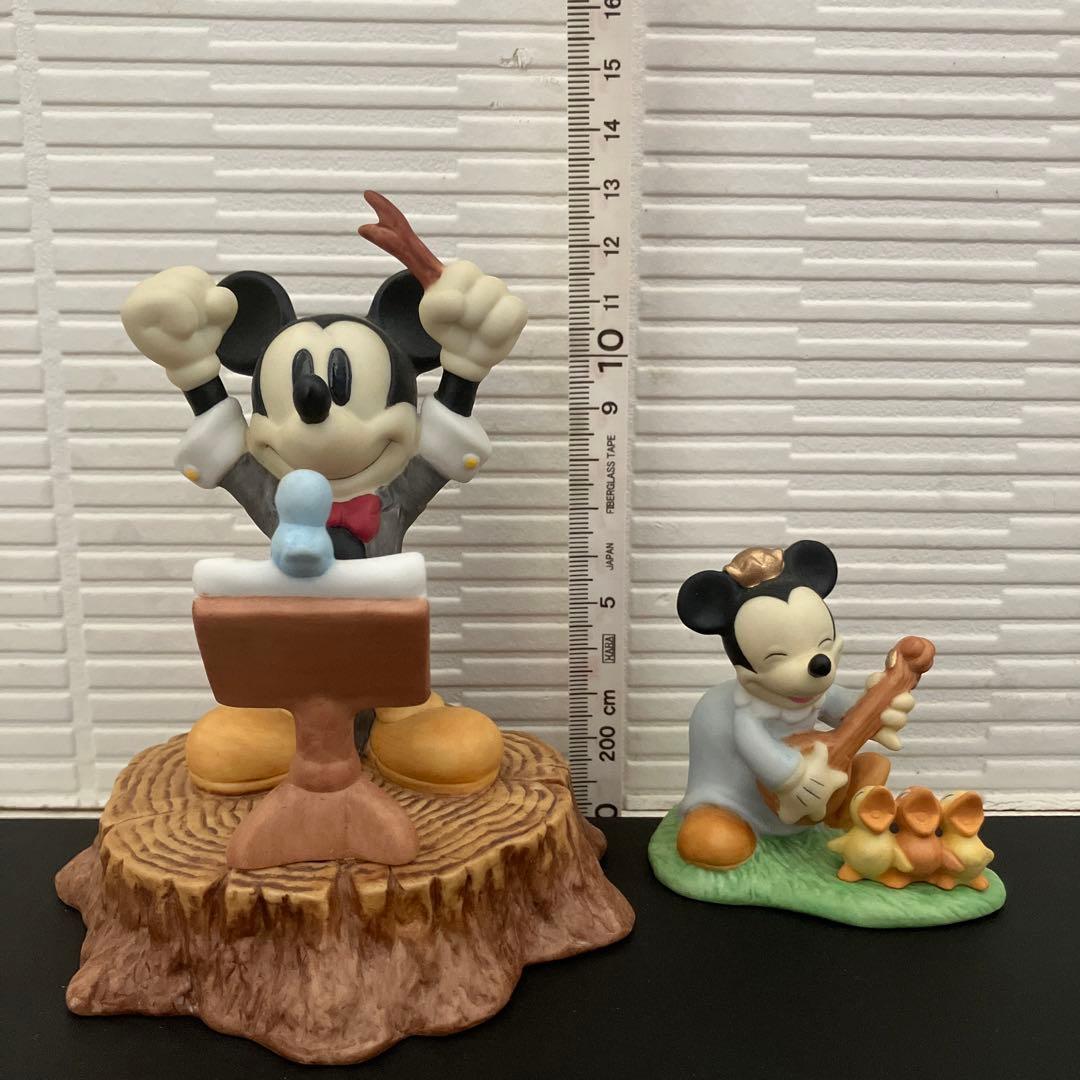 ディズニー 陶器置物 フィギュアリンワールド オーケストラ 音楽隊