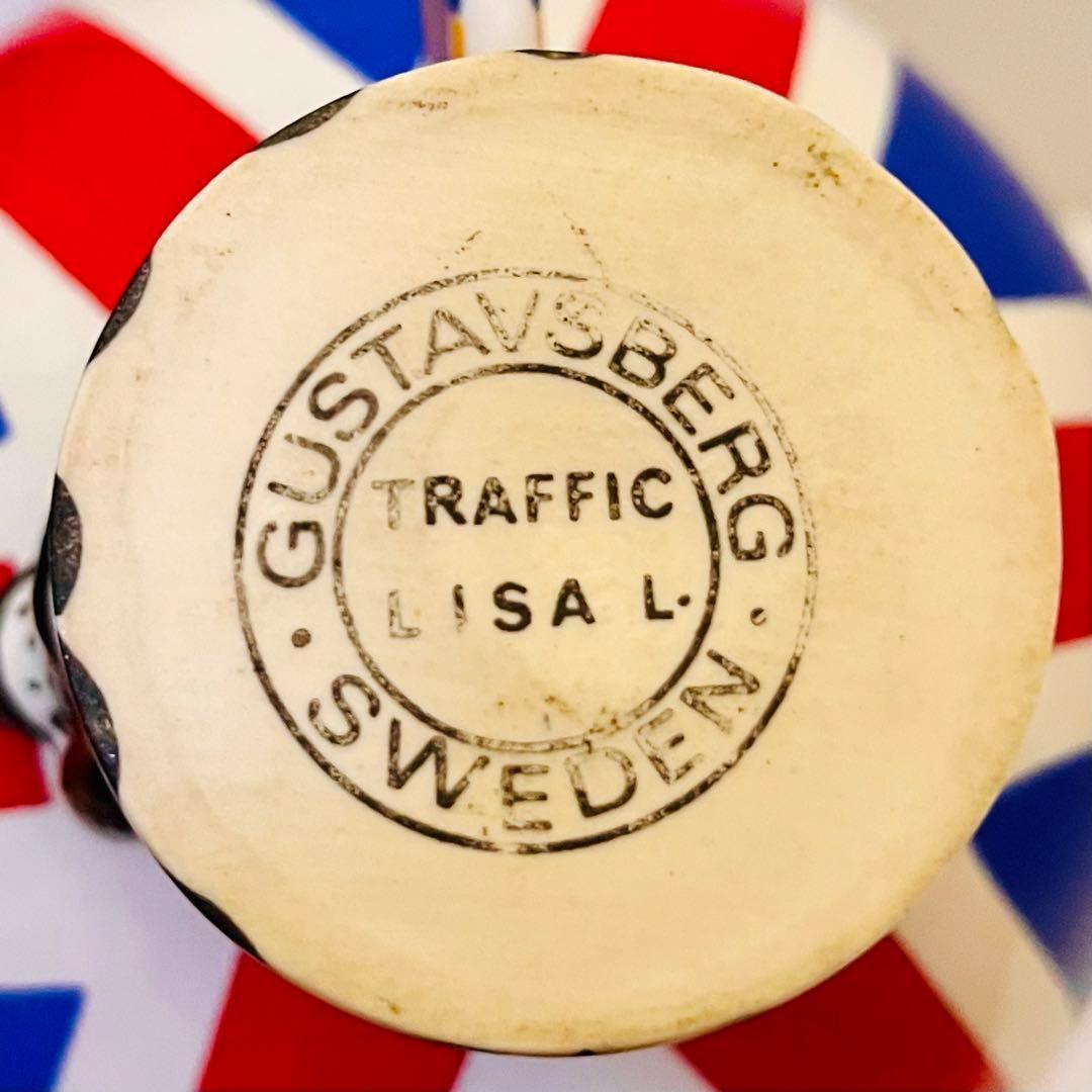 リサラーソン/トラフィック/気球(大)】バルーン/北欧/美品/スタンプ付