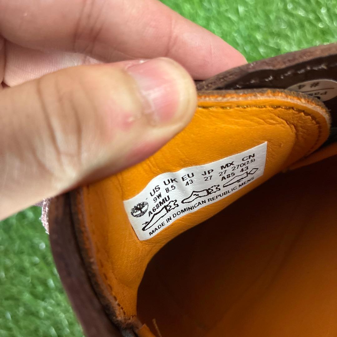 【箱付き・着用1回】ティンバーランド ビームス 3eye 本革 厚底 27