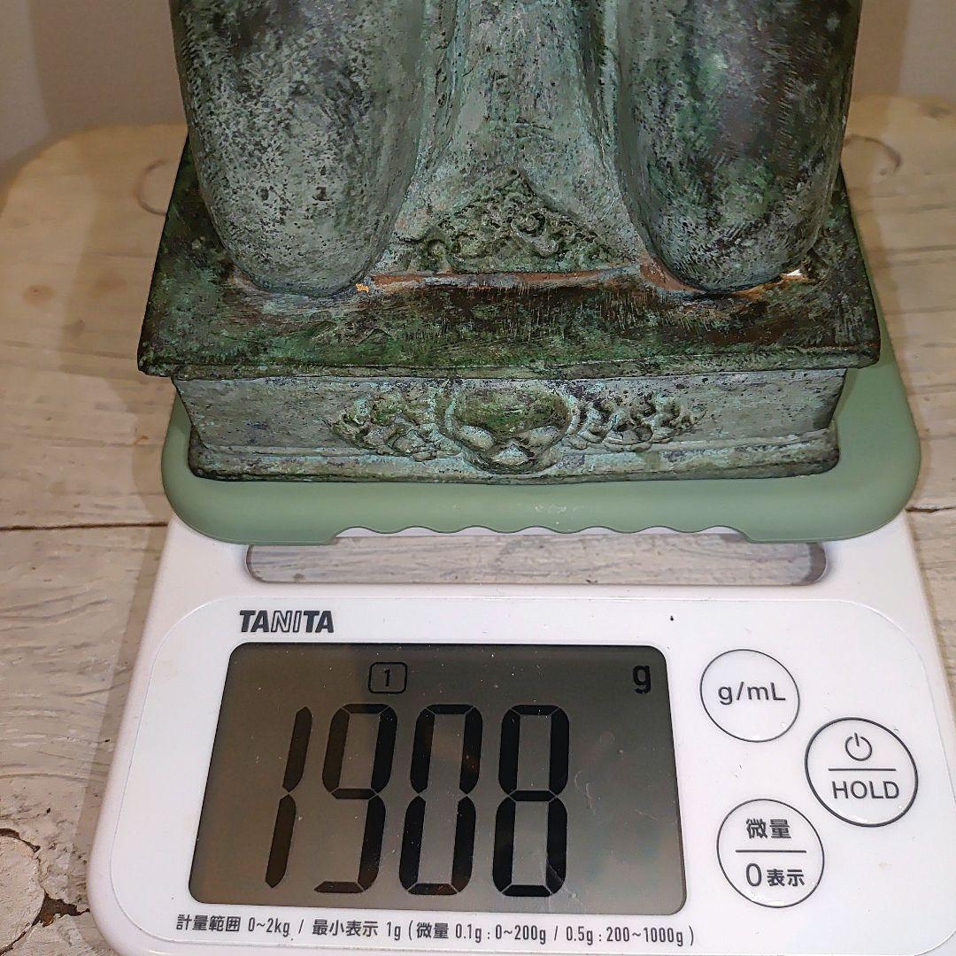 青銅 牛頭人型 彫刻 約28cm チベット仏教の牛頭法王 - メルカリ