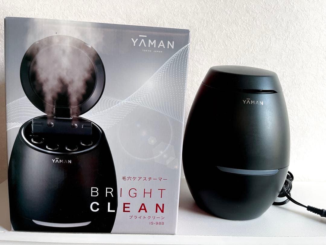 美品　YAMAN BRIGHT CLEAN フェイススチーマー ブライトクリーン｜フェイスケア（美顔器・スチーマー） | YA-MAN